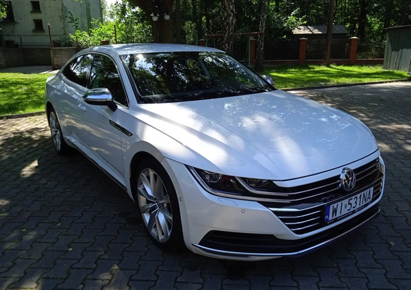 Volkswagen Arteon cena 92500 przebieg: 134000, rok produkcji 2017 z Lubycza Królewska małe 137